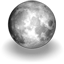 An icon of the Moon, 64 x 64 An icon of the Moon, 64 x 64